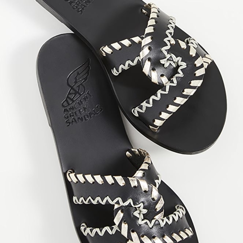 Ancient Greek Sandals Desmos with Shoe Bag- Size 37
